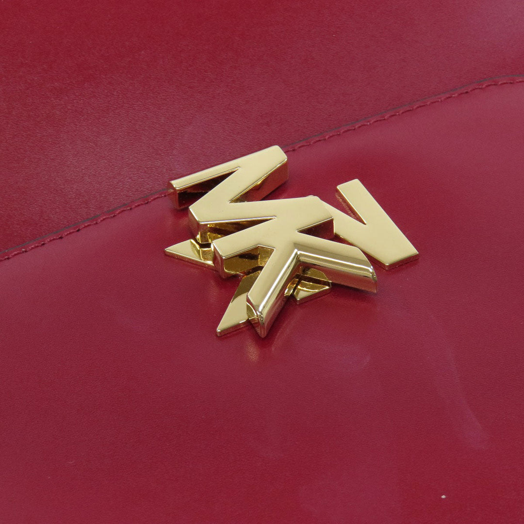 MICHAEL KORS Backpack leather Red logo