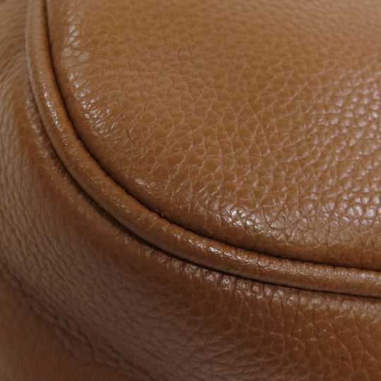 MICHAEL KORS Shoulder Bag leather Brown logo