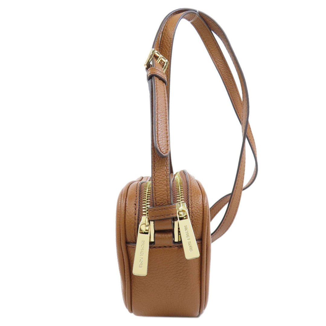 MICHAEL KORS Shoulder Bag leather Brown logo