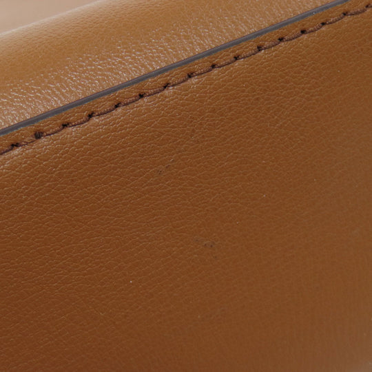 MICHAEL KORS Handbag PVC Brown 2WAY Women Used Authentic