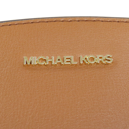 MICHAEL KORS Handbag PVC Brown 2WAY Women Used Authentic