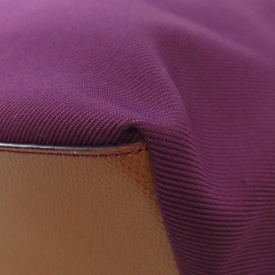 COACH Tote Bag F37237 canvas purple logo Women Used Authentic