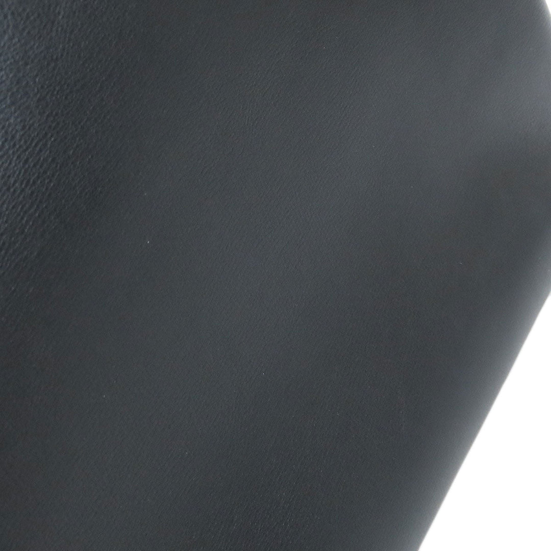 COACH Tote Bag F79988 leather black logo Women Used Authentic