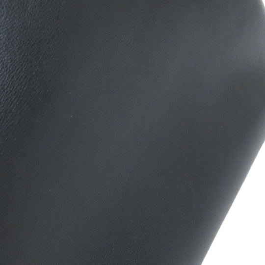 COACH Tote Bag F79988 leather black logo Women Used Authentic