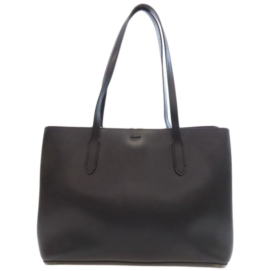 COACH Tote Bag F79988 leather black logo Women Used Authentic