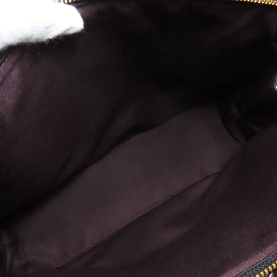 COACH Tote Bag F79988 leather black logo Women Used Authentic