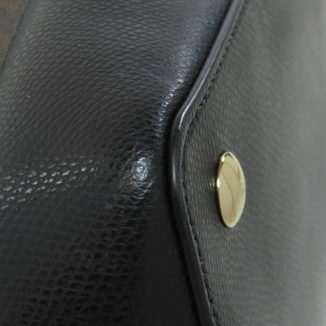 COACH Handbag F37233 PVC Brown Signature 2WAY