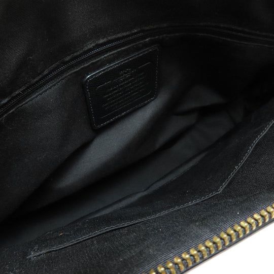 COACH Handbag F37233 PVC Brown Signature 2WAY