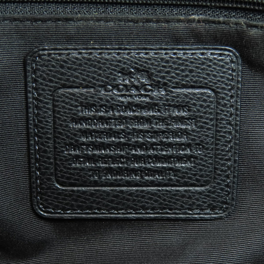 COACH Handbag F37233 PVC Brown Signature 2WAY