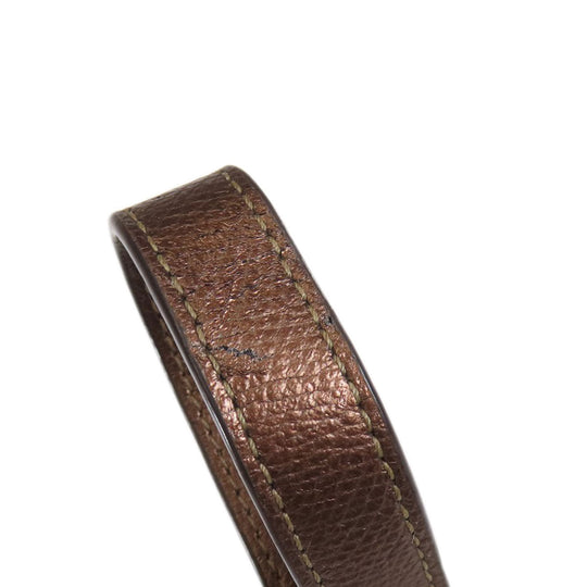 COACH Handbag F55364 canvas Brown Signature Women Used Authentic