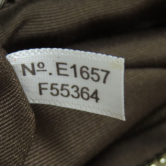 COACH Handbag F55364 canvas Brown Signature Women Used Authentic