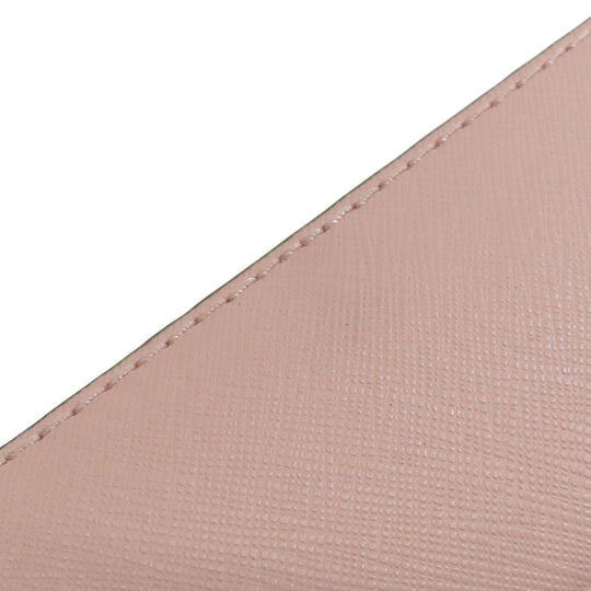 MICHAEL KORS Shoulder Bag PVC pink MK signature Women Used Authentic