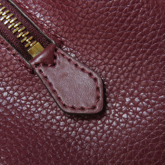 MICHAEL KORS Handbag PVC Brown MK Signature 2WAY Women Used Authentic