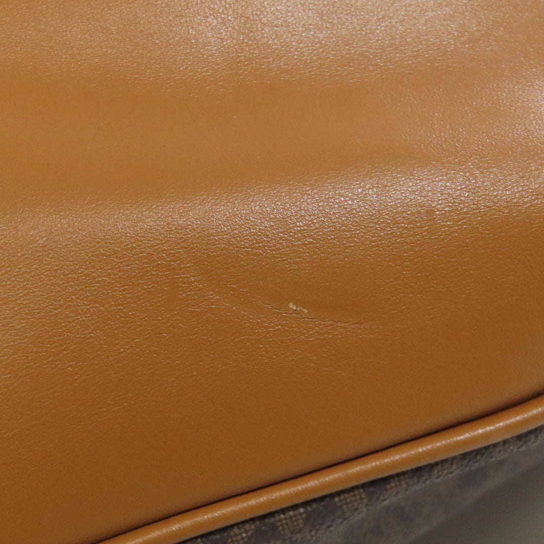 MICHAEL KORS Backpack PVC Brown MK signature