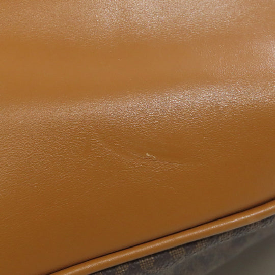 MICHAEL KORS Backpack PVC Brown MK signature