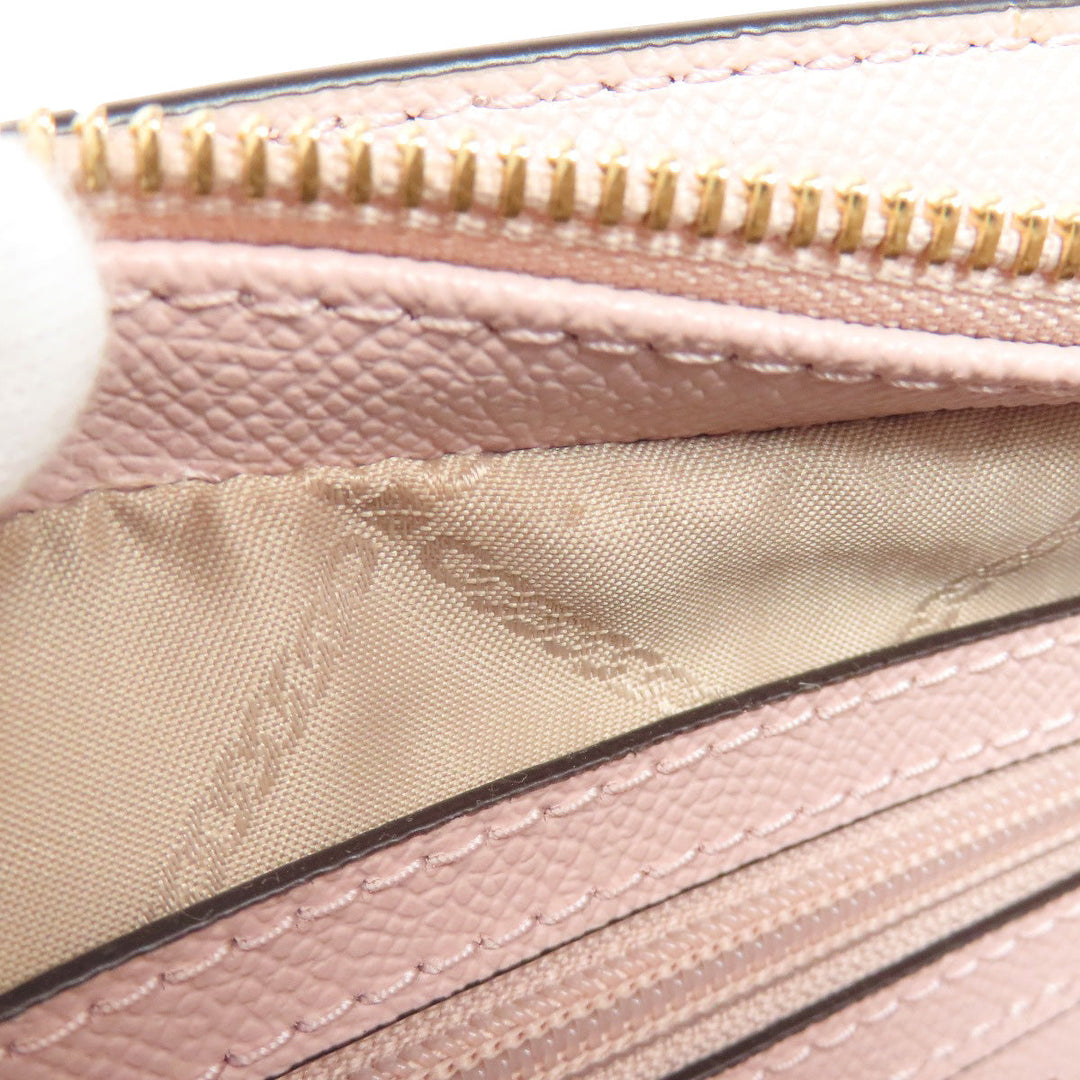 MICHAEL KORS Shoulder Bag PVC pink logo Women Used Authentic