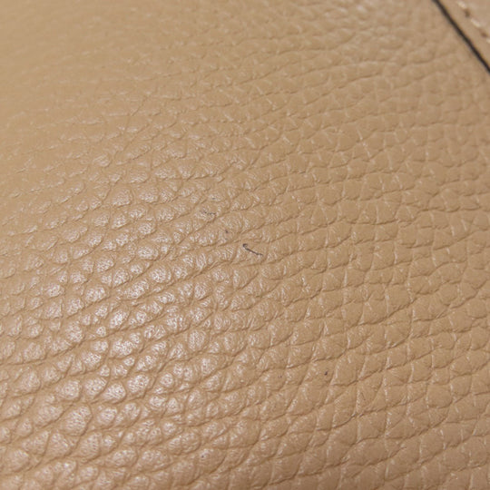 COACH Handbag C3768 leather beige Tyler Carryall 2WAY Women Used Authentic