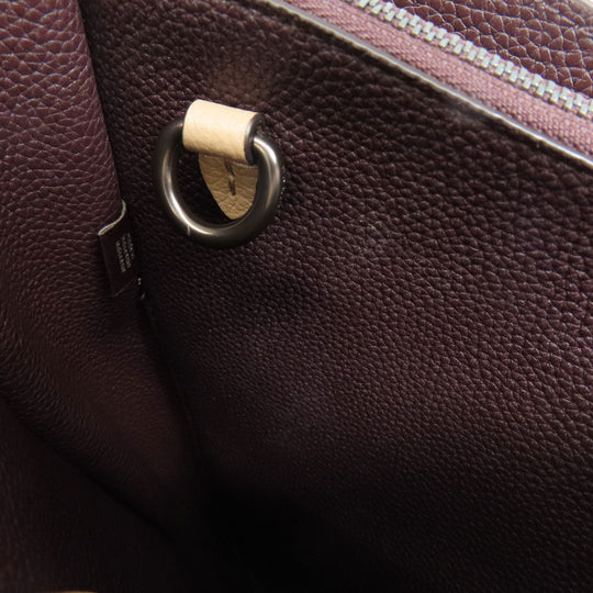 COACH Handbag C3768 leather beige Tyler Carryall 2WAY Women Used Authentic