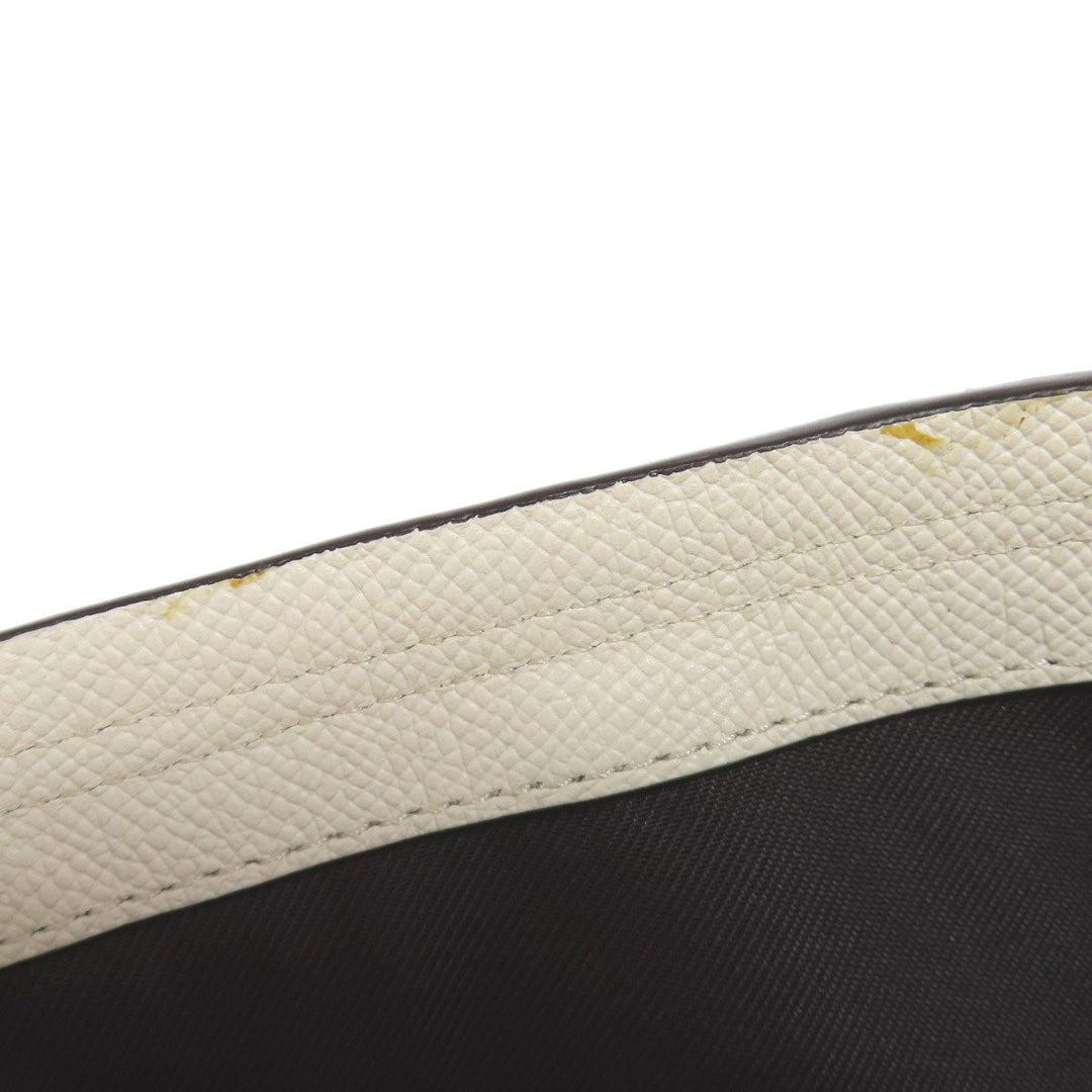 COACH Handbag F34563 leather white logo Women Used Authentic