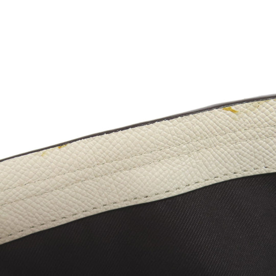 COACH Handbag F34563 leather white logo Women Used Authentic