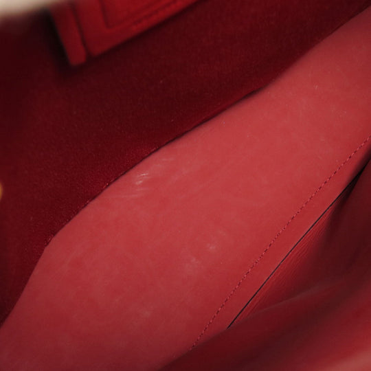 COACH Handbag 91122 leather Brown Town Bucket 2WAY