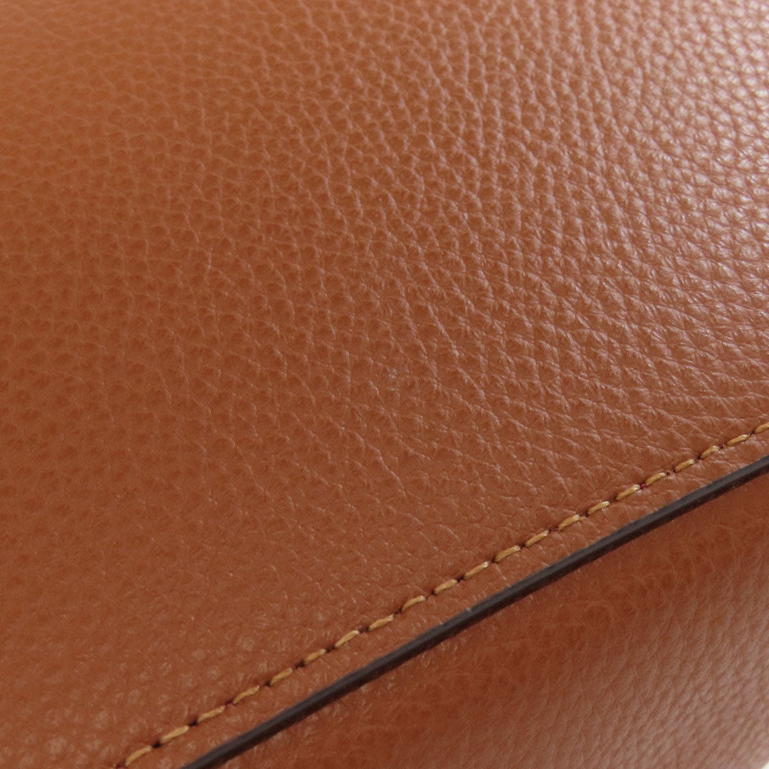 COACH Handbag 91122 leather Brown Town Bucket 2WAY