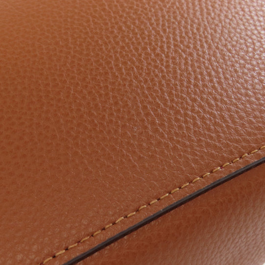 COACH Handbag 91122 leather Brown Town Bucket 2WAY