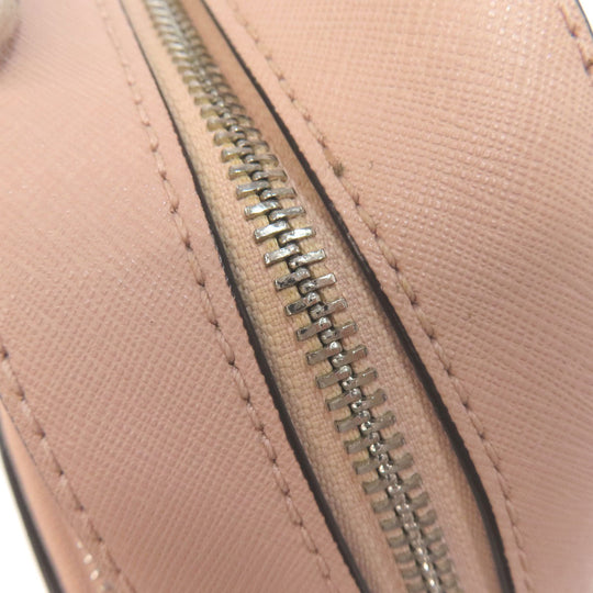 MICHAEL KORS Backpack PVC pink punching Women Used Authentic