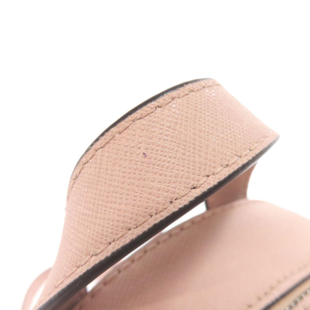 MICHAEL KORS Backpack PVC pink punching Women Used Authentic