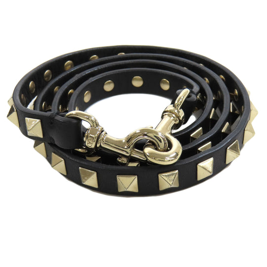 VALENTINO Handbag leather black Studs 2WAY