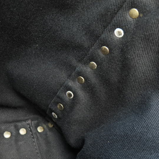 VALENTINO Handbag leather black Studs 2WAY