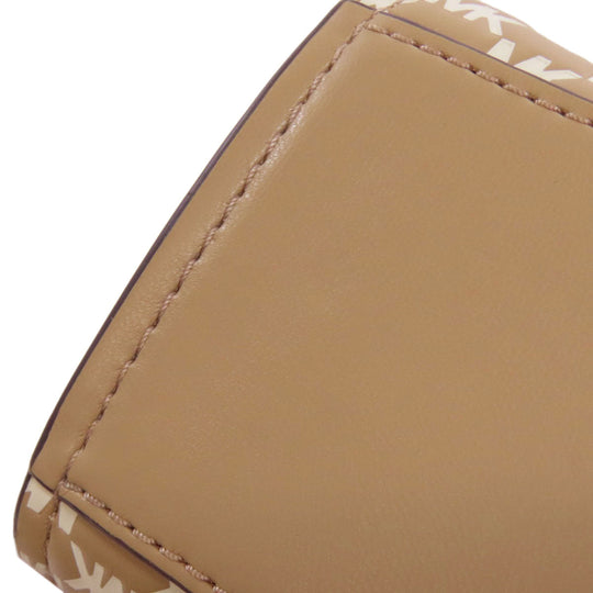 MICHAEL KORS Shoulder Bag PVC beige MK signature