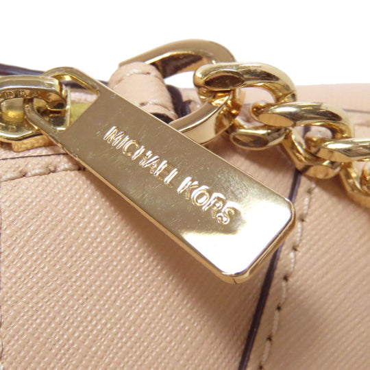 MICHAEL KORS Shoulder Bag PVC beige Long shoulder Women Used Authentic