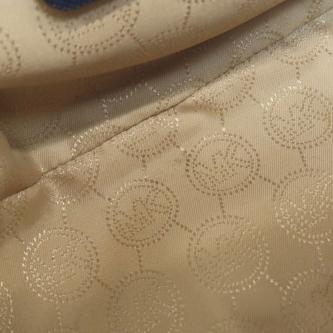 MICHAEL KORS Shoulder Bag PVC Navy Studs Women Used Authentic