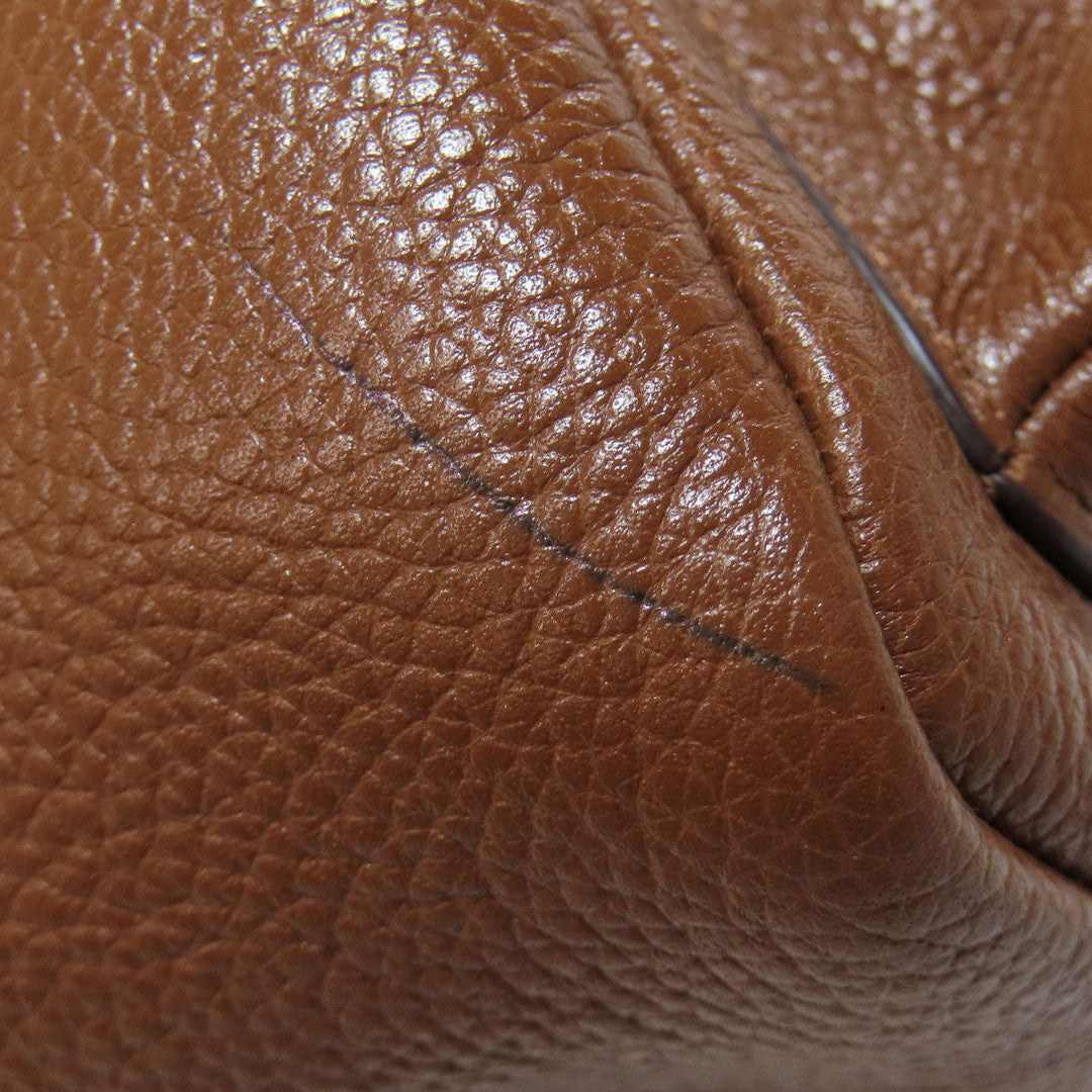 COACH Backpack F38263 leather Brown logo Women Used Authentic