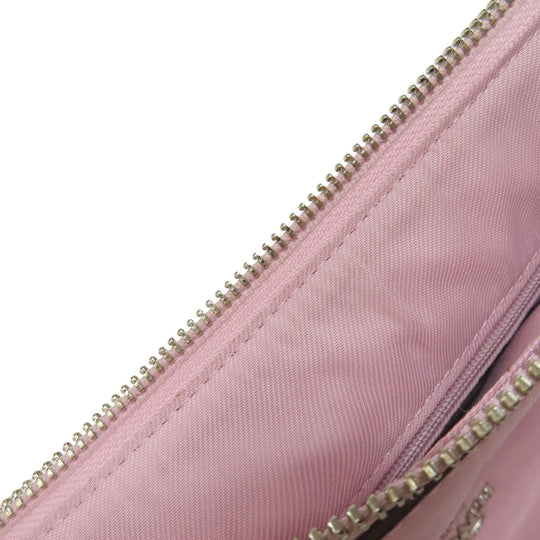 COACH Handbag 37018 leather pink 2WAY Women Used Authentic