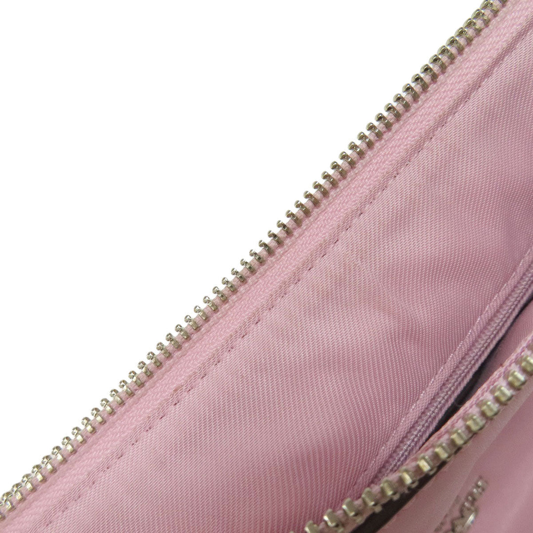 COACH Handbag 37018 leather pink 2WAY Women Used Authentic