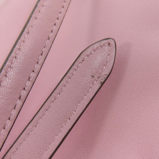 COACH Handbag 37018 leather pink 2WAY Women Used Authentic