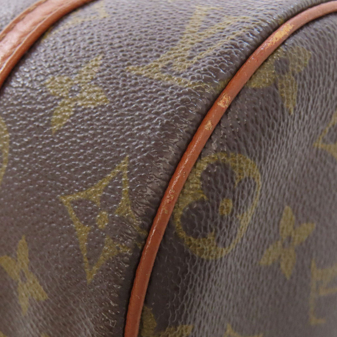 LOUIS VUITTON Tote Bag M51366 Monogram canvas Brown Papillon 26 old Women Used Authentic