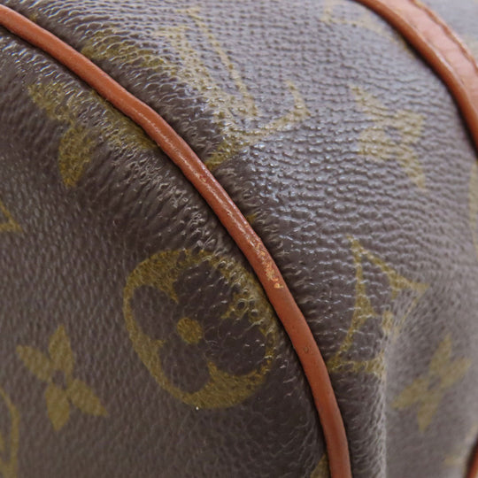 LOUIS VUITTON Tote Bag M51366 Monogram canvas Brown Papillon 26 old Women Used Authentic