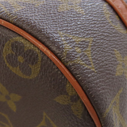 LOUIS VUITTON Tote Bag M51366 Monogram canvas Brown Papillon 26 old Women Used Authentic