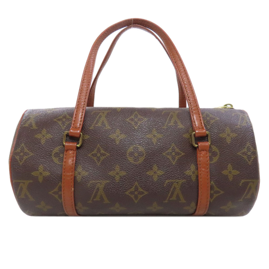 LOUIS VUITTON Tote Bag M51366 Monogram canvas Brown Papillon 26 old Women Used Authentic