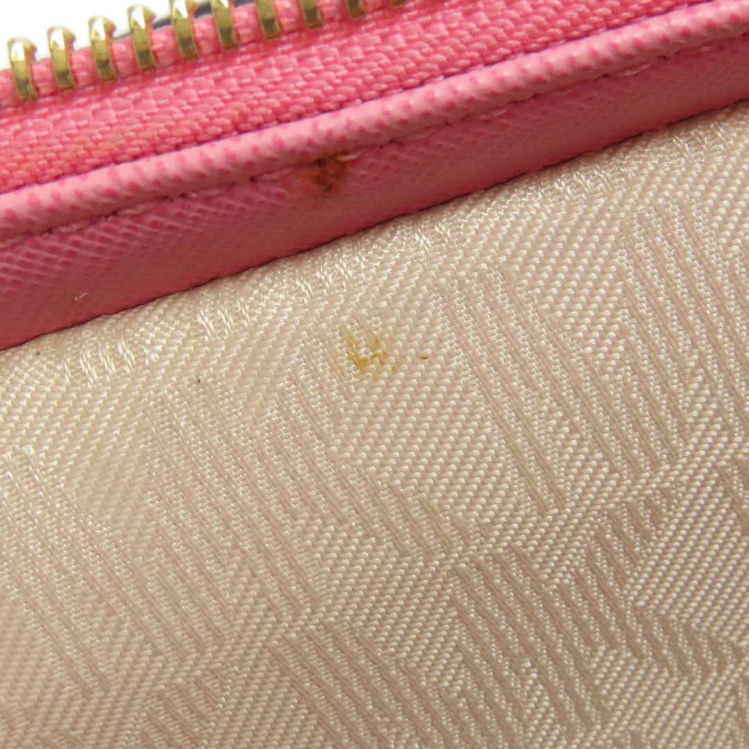 MICHAEL KORS Shoulder Bag PVC pink logo Women Used Authentic