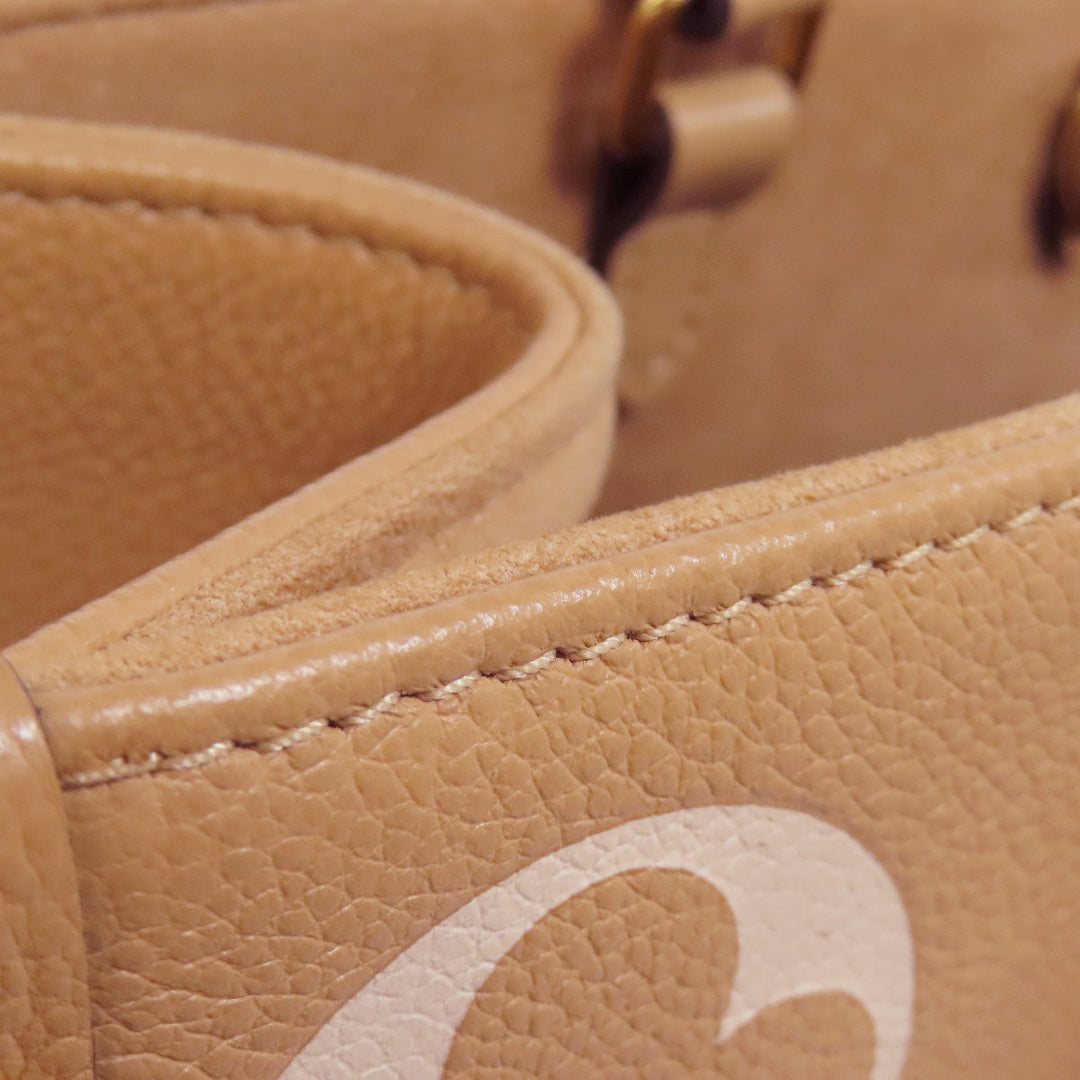 LOUIS VUITTON Tote Bag M45982 Ann Platt beige On the Go MM Women Used Authentic