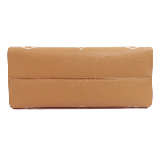 LOUIS VUITTON Tote Bag M45982 Ann Platt beige On the Go MM Women Used Authentic