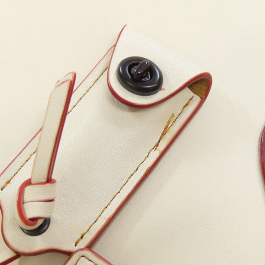 COACH Handbag 59132 leather white Dakota Satchel 2WAY Women Used Authentic