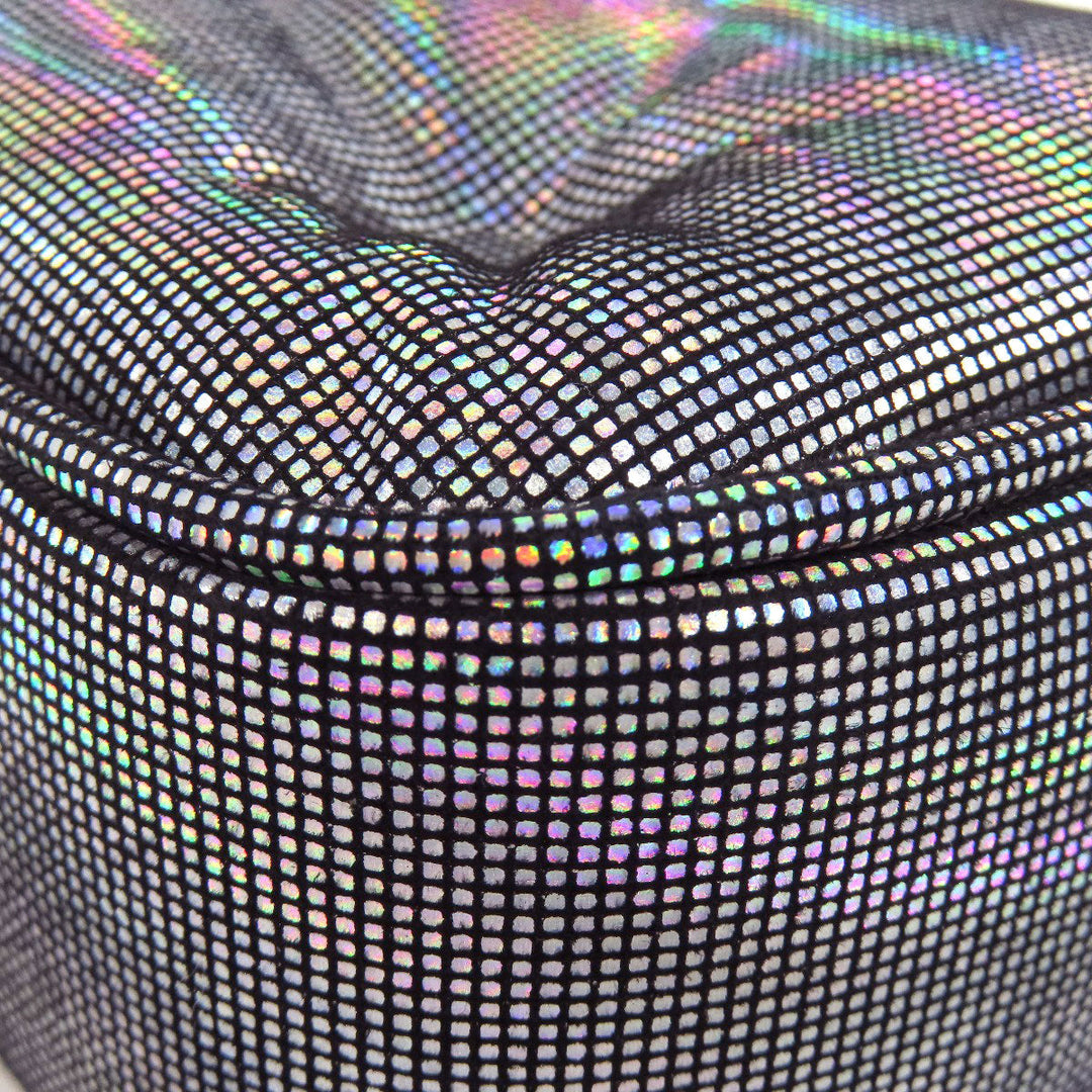 Maison Margiela Shoulder Bag polyester Silver Gram slam Women Used Authentic