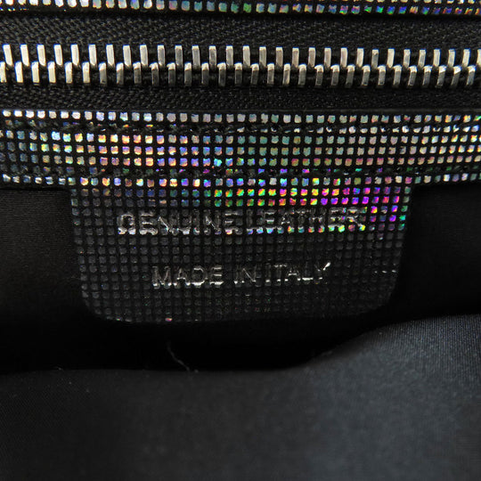 Maison Margiela Shoulder Bag polyester Silver Gram slam Women Used Authentic