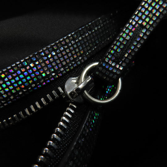 Maison Margiela Shoulder Bag polyester Silver Gram slam Women Used Authentic