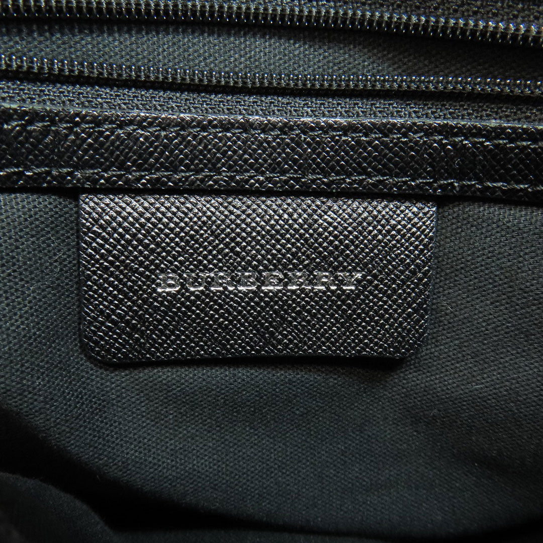 BURBERRY Shoulder Bag canvas beige Nova Check Women Used Authentic